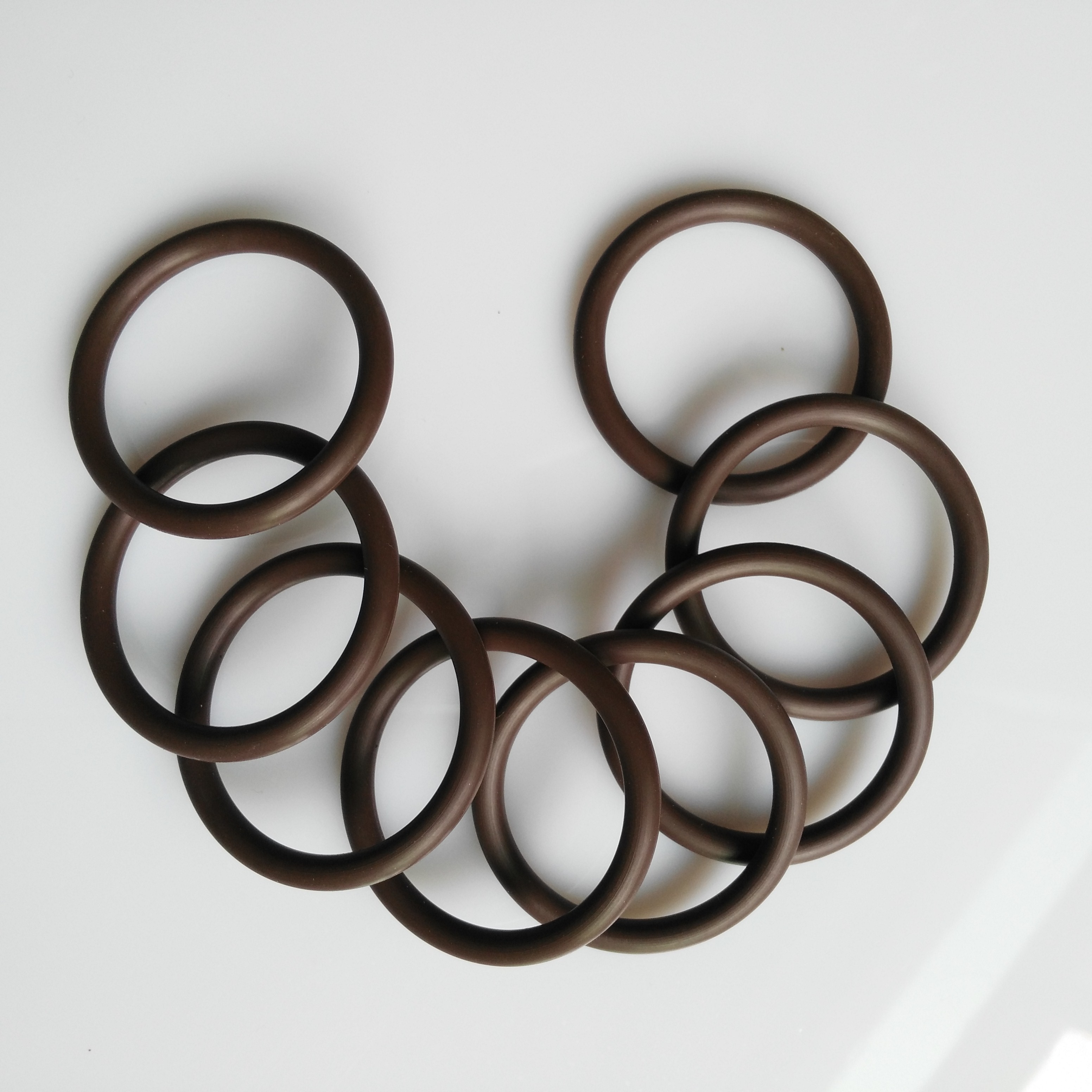 橙色耐磨氟橡膠O型密封圈